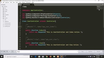 Symfony4.x Routing With Twig View Part-03 | How To Load Twig View File?