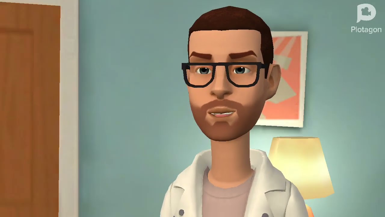 Morgan Peter Brown on plotagon 