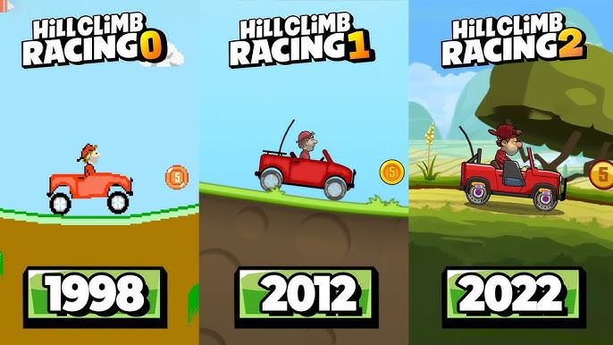 Hill Climb Racing - 8 bit JEEP Walkthrough GamePlay Android iOS 