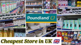 The Cheapest Store in UK | poundland Store Shop with Me 2024 | How is this poundland..