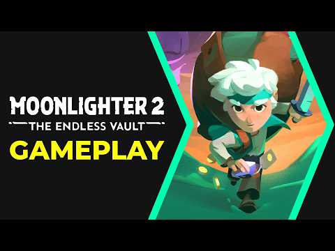 MOONLIGHTER 2 LIVE | Rebuilding Our Shop in The Endless Vault (Gameplay)