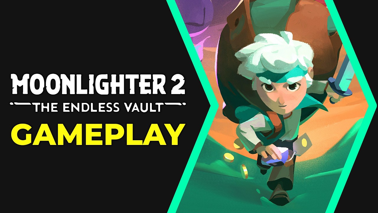 MOONLIGHTER 2 LIVE | Rebuilding Our Shop in The Endless Vault (Gameplay)