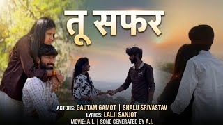TU SAFAR || LOVE SONG || A.I. SORT MOVIE  || 4K VIDEO HINDI SONG (GAUTAM GAMOT)@shalusrivastav700 