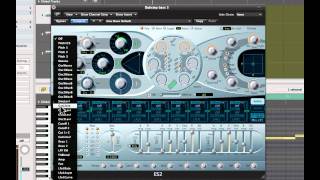 Using the ES2 synth in Logic for Dubstep bass sounds