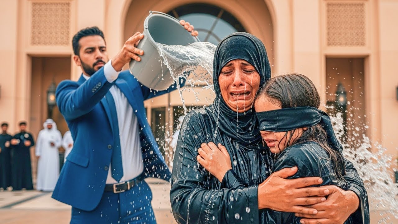 ظن أنها متسولة… فرشّ عليها الماء! لم يكن يعلم أنها المالكة الحقيقية للفندق!