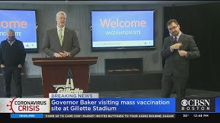 Gov. Baker: Mass. Will See More COVID Vaccine Site Infrastructure 'Within The Next 10 Days To 2 Week