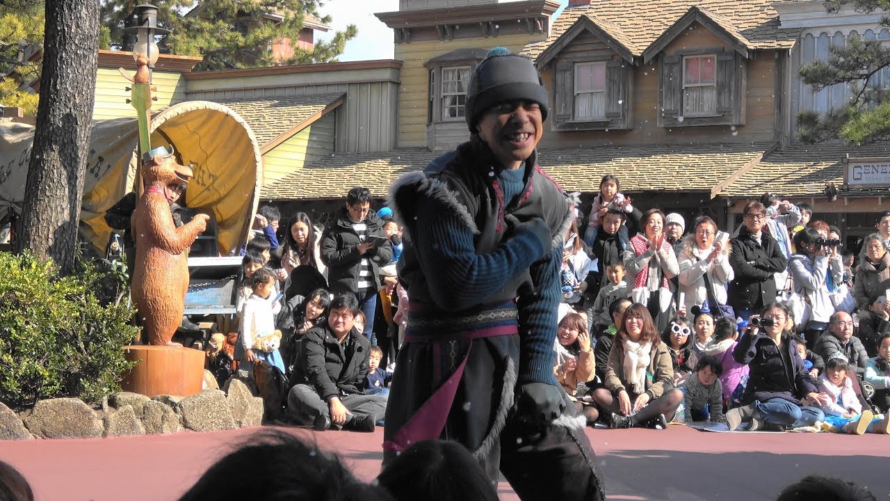 フローズンファンタジーパレード2018(アクロバットな氷職人のダンサーさんメイン)【TDL】2018/2/17 1回目 1st