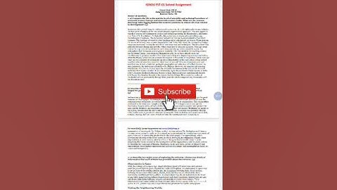 FST-01 SOLVED ASSIGNMENT With Free PDF 2019-20