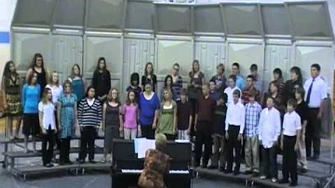 A Patriotic Salute  George M. Cohan  arranged by Albrecht performed by WACO Junior High Chorus