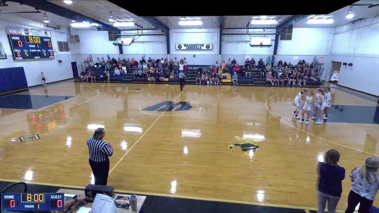 Washington vs. north sunflower academy Varsity Womens' Basketball YouTube