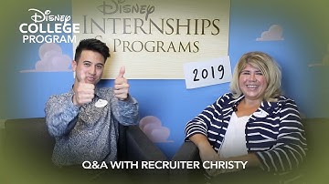 Q&A with Recruiter Christy | Discover the Disney College Program