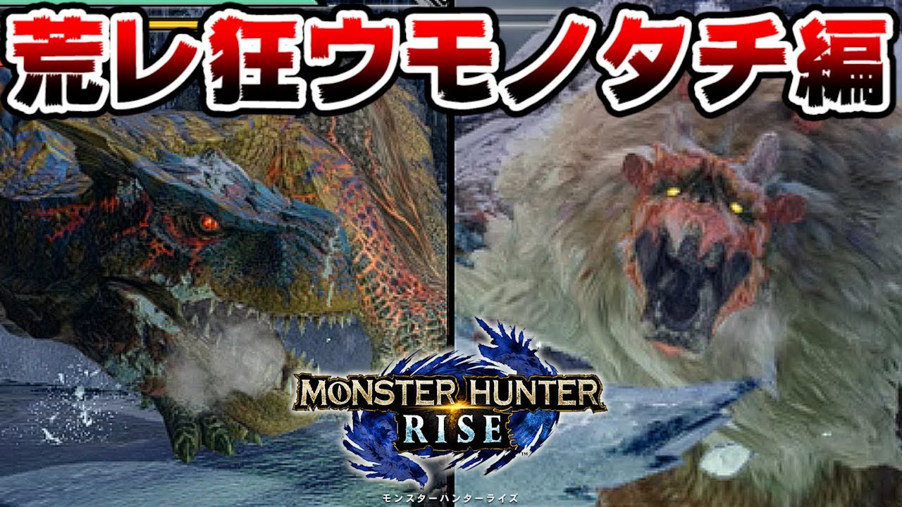 モンハンライズ 凶暴怪獣バトル 最強ハンター決定戦荒レ狂ウモノタチ編 Youtube モンハンライズ 凶暴怪獣バトル 最強ハンター決定戦荒レ狂ウモノタチ編 Youtube