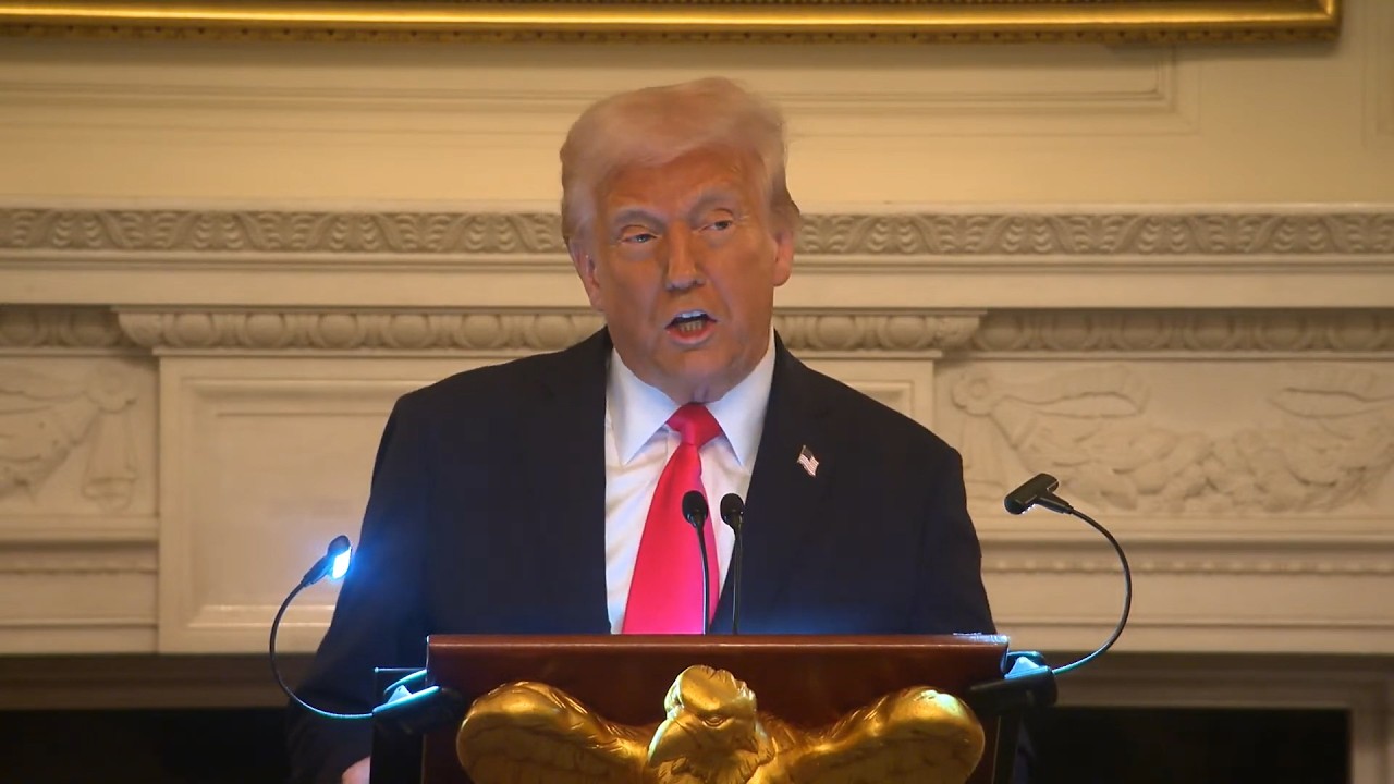 Trump Boasts of Action Against Crazy Gender Ideology at White House Iftar Dinner