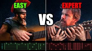 Can You Play THE ODYSSEY From Easy to NIGHTMARE [Guitar TAB]