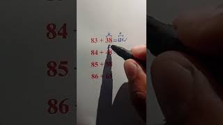 Mental Math Shortcut: Adding Opposite Digit Numbers #maths #mathematics #mathstricks #mathematica