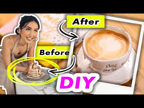 DIY: ПОСУДА своими руками! Пробую СЛЕПИТЬ кружку😱