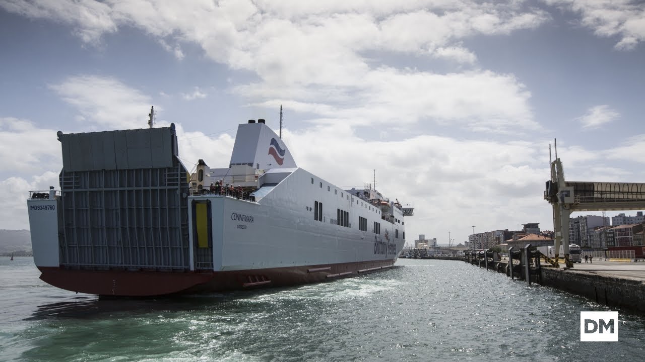 Inaugura La Ruta De Ferry Entre Cork Y Santander YouTube