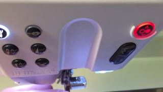 Bernina 820 830 Threading and needle threader
