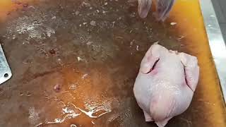 Cara memotong ayam jadi 4, 8, 12 bagian dan Rica Rica  /  How To Portion A Whole Chicken Into 22 Pie