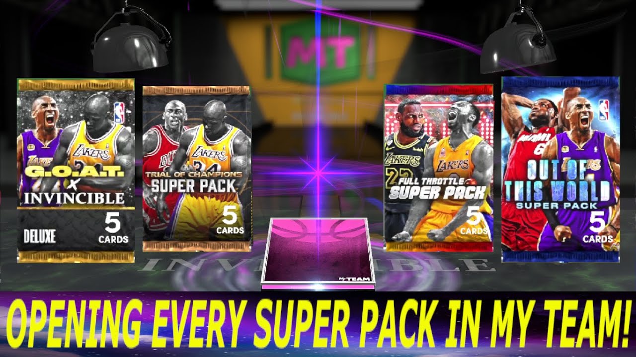OPENING EVERY SUPER PACK IN NBA 2K21 MY TEAM! This is a terrible idea.....