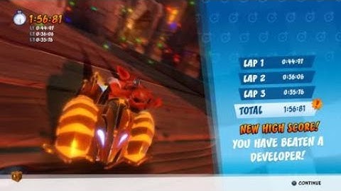 CTR Developer Time Trial Cortex Castle