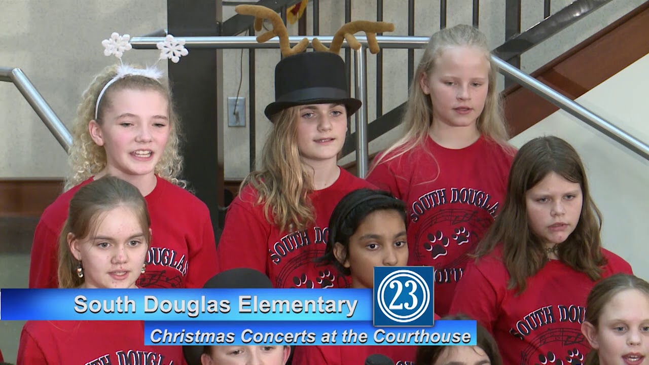 Christmas Concerts at the Courthouse South Douglas Elementary YouTube