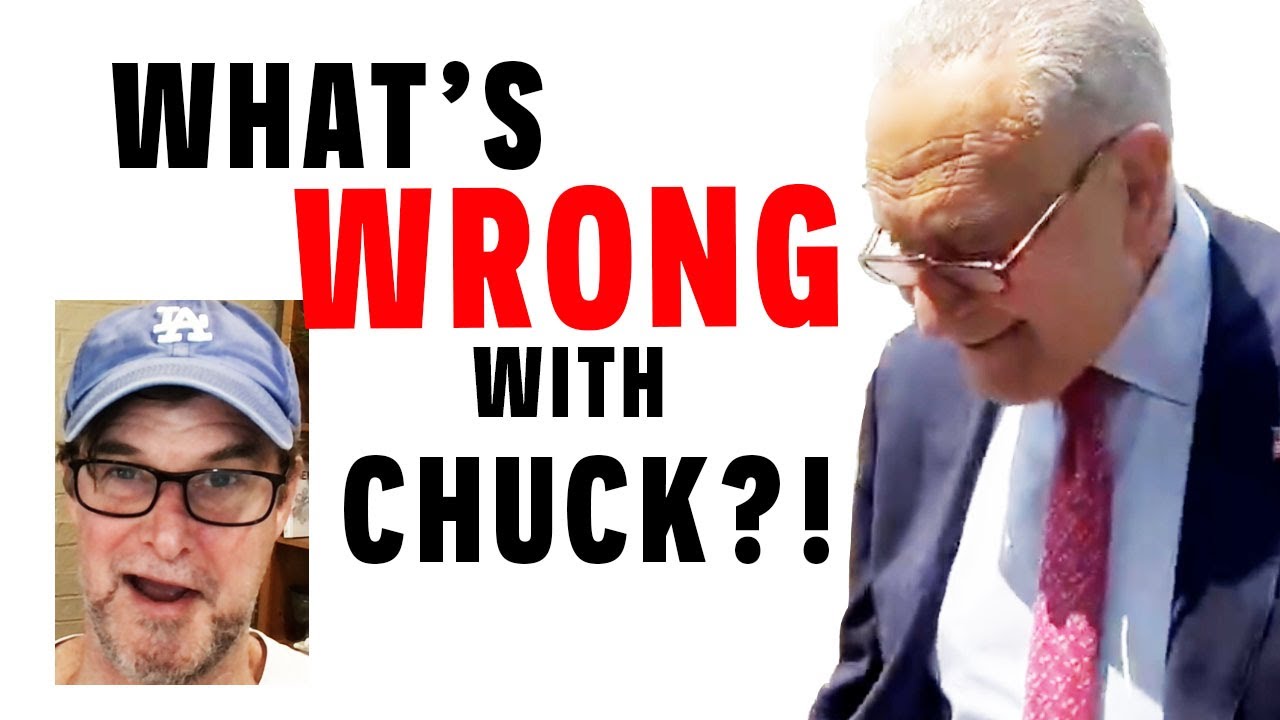 Just In - Tragic Political News For Chuck Schumer - Terrifying HUNCHED OVER Posture and Silent