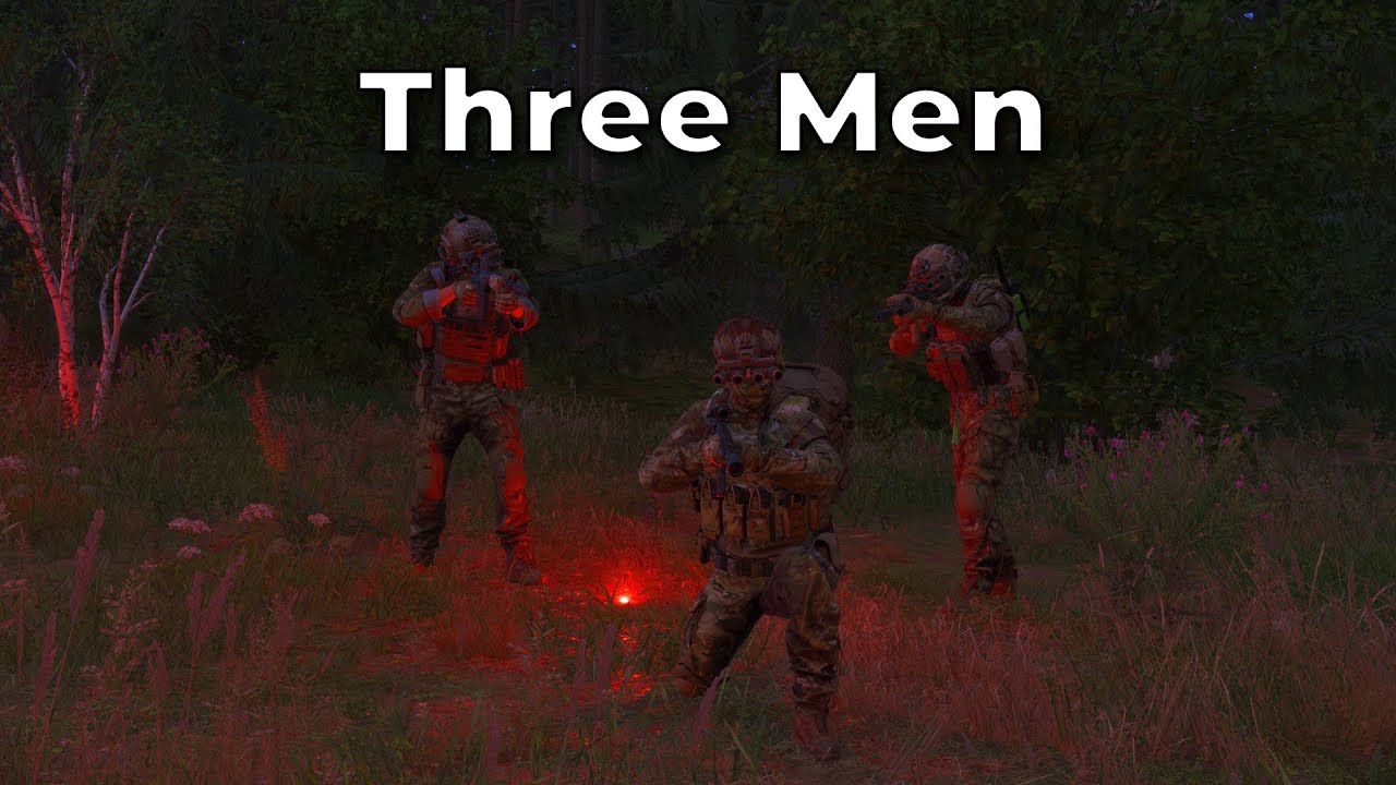 3 Men Try To Survive The War...