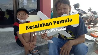 Kesalahannya para pemula membuat pesawat terbang tenaga karet awal kalinya👍👍👍