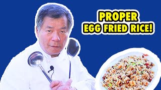 Proper Egg Fried Rice, by Real Chinese Chef!