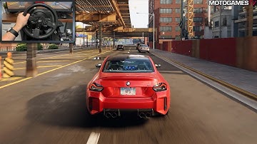 Need for Speed Unbound - BMW M2 Coupe (2023) Customization and Gameplay | Thrustmaster T300RS