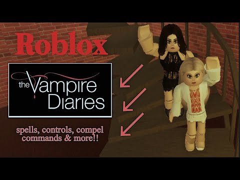 Roblox The Vampire Diaries All Spells Controls More Youtube - list of roblox controls