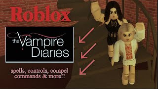 Roblox The Vampire Diaries All Spells Controls More Youtube - roblox vampire script
