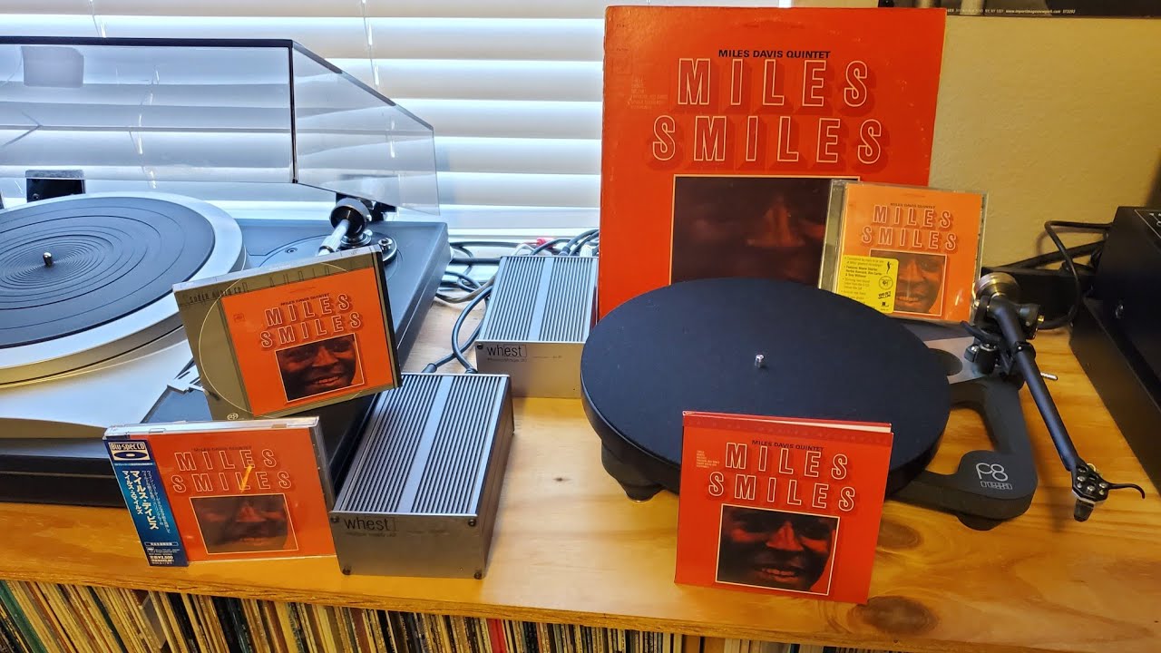 Miles Davis Miles Smiles album a LP, SACD and CD Comparison