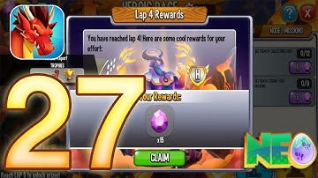 Dragon City: Gameplay Walkthrough Part 27 - Gems From The Heroic Race (iOS, Android)