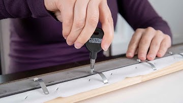 Install Canvases in a Canvas Frames | CustomPictureFrames.com