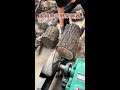 Firewood splitting machine # rural firewood splitting # firewood splitter