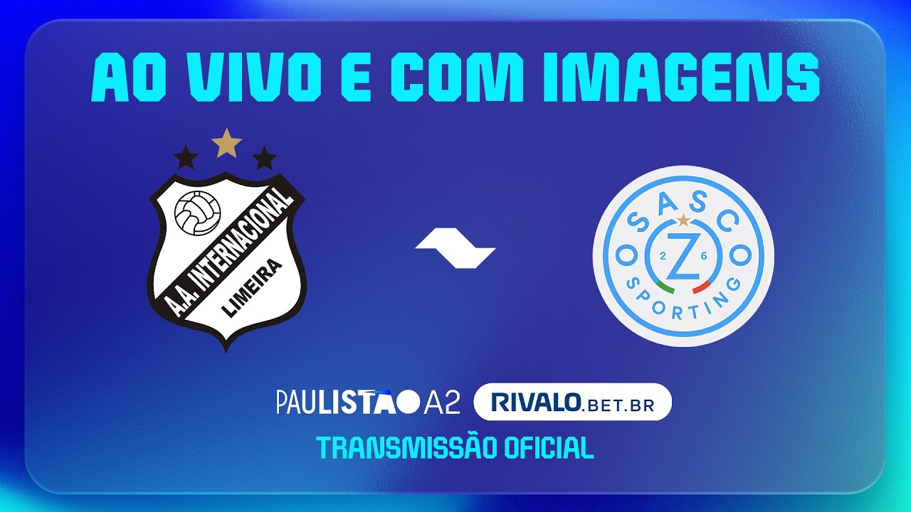 JOGO COMPLETO: INTER LIMEIRA X OSASCO SPORTING | RODADA 13 | PAULISTÃO A2 RIVALO 2026