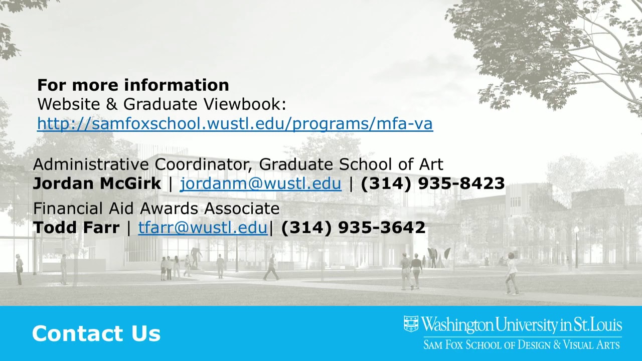 Preparing Your Portfolio for the MFA Program in Visual Art