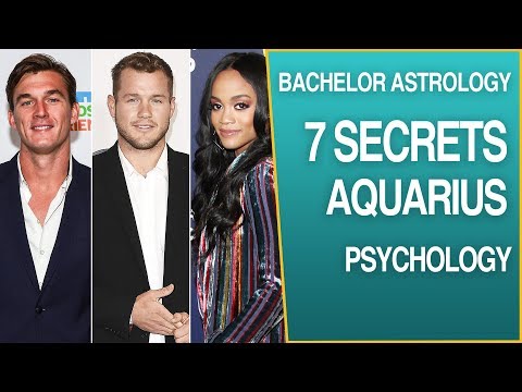 Bachelor Astrology - 7 Secrets Aquarius Psychology