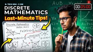 Urgent: MAKAUT B.Tech Discrete Mathematics Revision – Don’t Miss Out on These Key Concepts!
