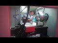 Alloy wheel repair lathe machine