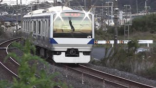 【高萩以北にグリーン車が！】E531系 K401編成が通過！