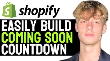 How to Create a Shopify “COMING SOON” Countdown Startup Page! (2024 Drop Guide)