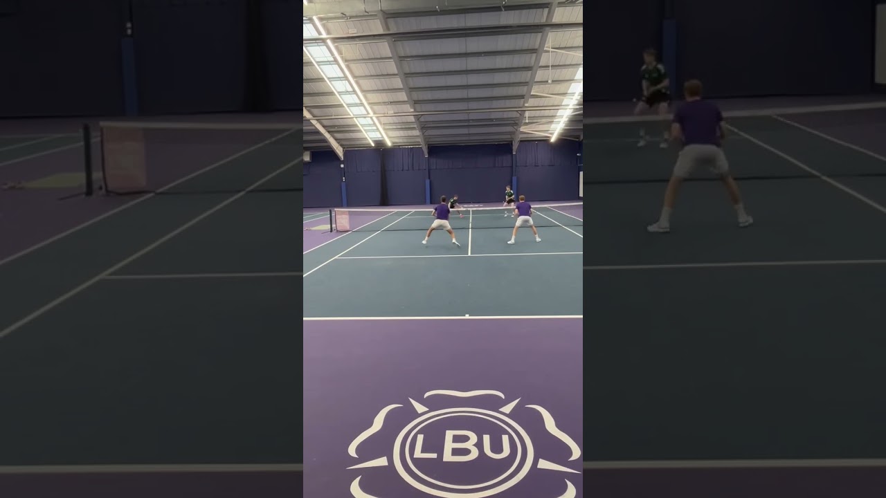 Great BUCS point from the men at Leeds Beckett University 🎾 