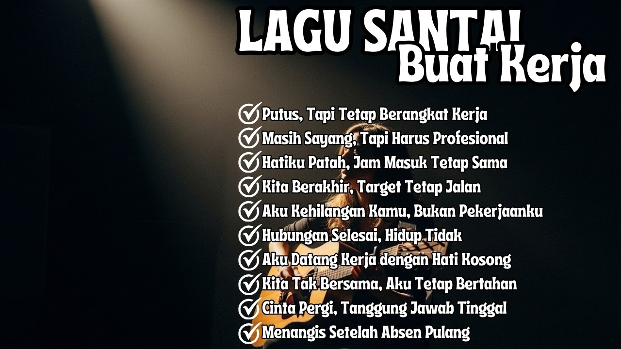 LAGU SANTAI BUAT KERJA FOKUS 2026 | SLOW ROCK MELLOW NONSTOP