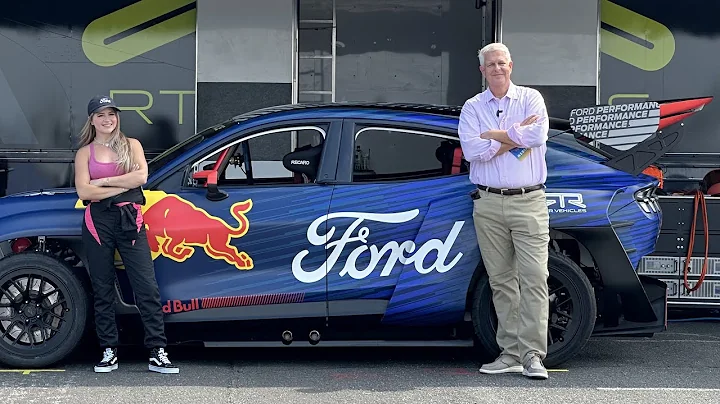 I Ride In The Insane Mustang Mach-E 1400 Prototype Drift Car Built By Ford Performance & RTR!