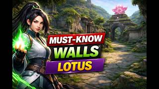 UPDATED Sage Wall Guide for NEW LOTUS: All New Walls After Rework