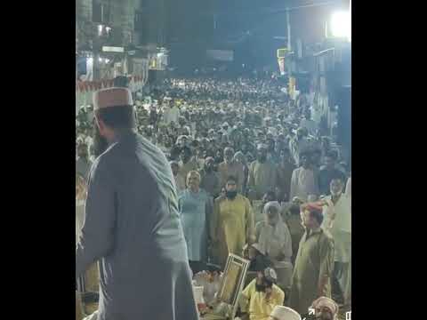 عالم مجلس تحفظ ختم نبوت سالانہ کانفرنس مولانا قاسم صاحب کو خراج تحسین پیش کرتے ہوئے