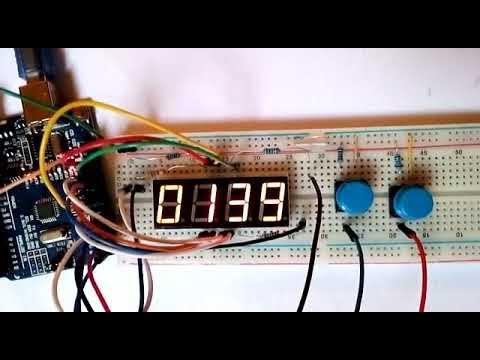 2 : How to make Counter UP/DOWN using Arduino with LCD display - YouTube